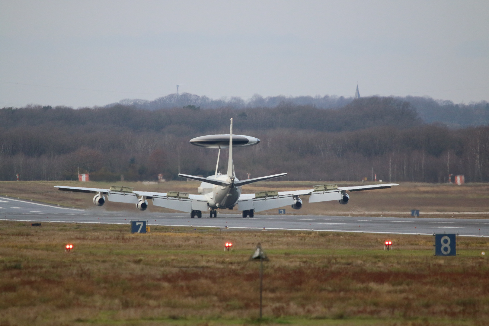 AWACS Landed at ETNG 