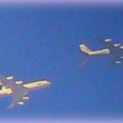 AWACS Luftbetankung über Schleswig-Holstein