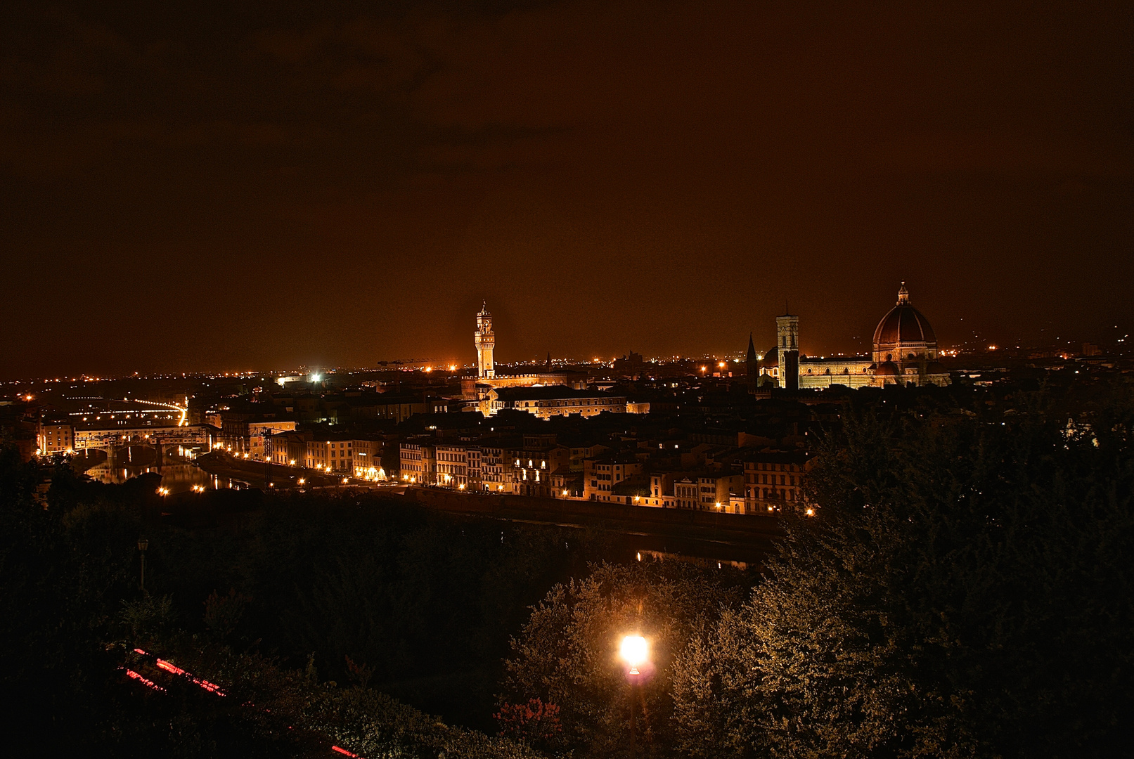 awesome Florence by night