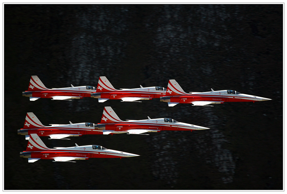 Axalp 2006: Patrouille Suisse III