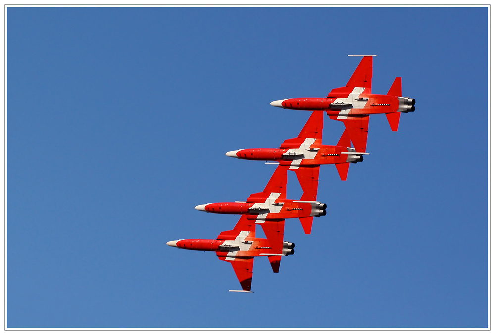 Axalp 2006: Patrouille Suisse V