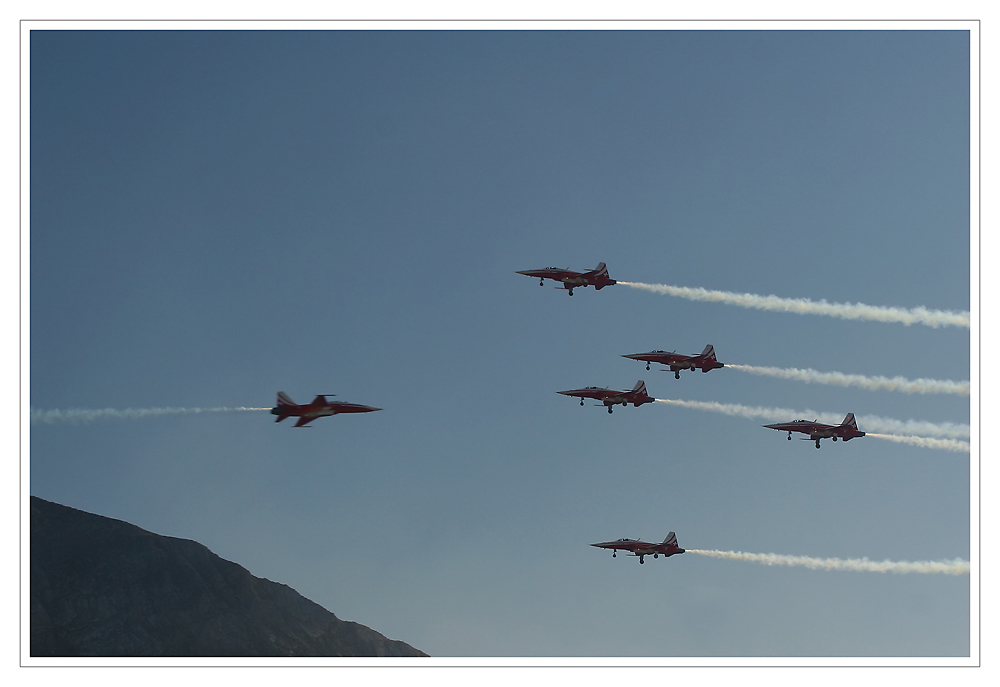 Axalp 2007: Patrouille Suisse III