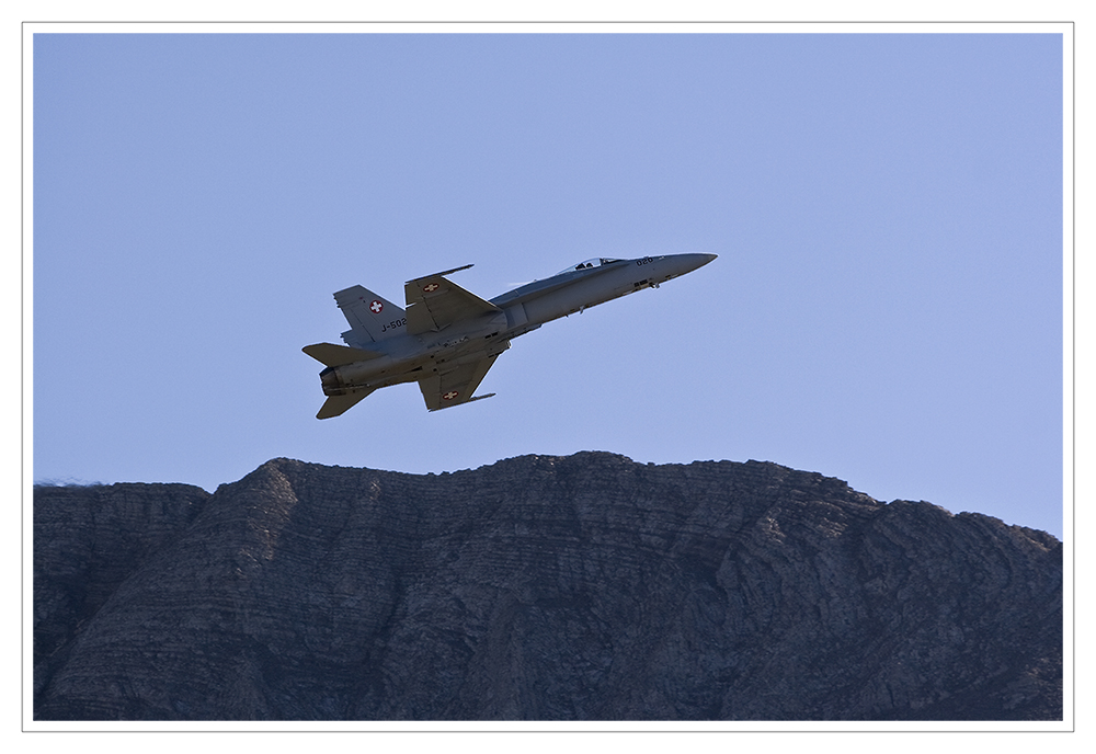 Axalp 2009: F-18 Solo-Performance II