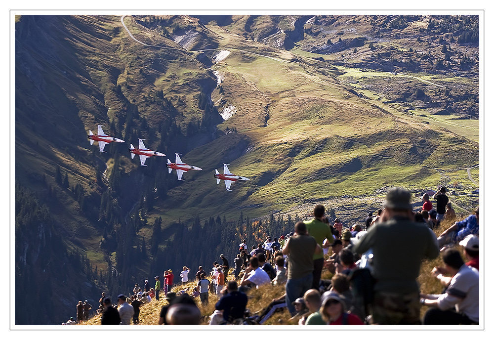 Axalp 2009: Patrouille Suisse II