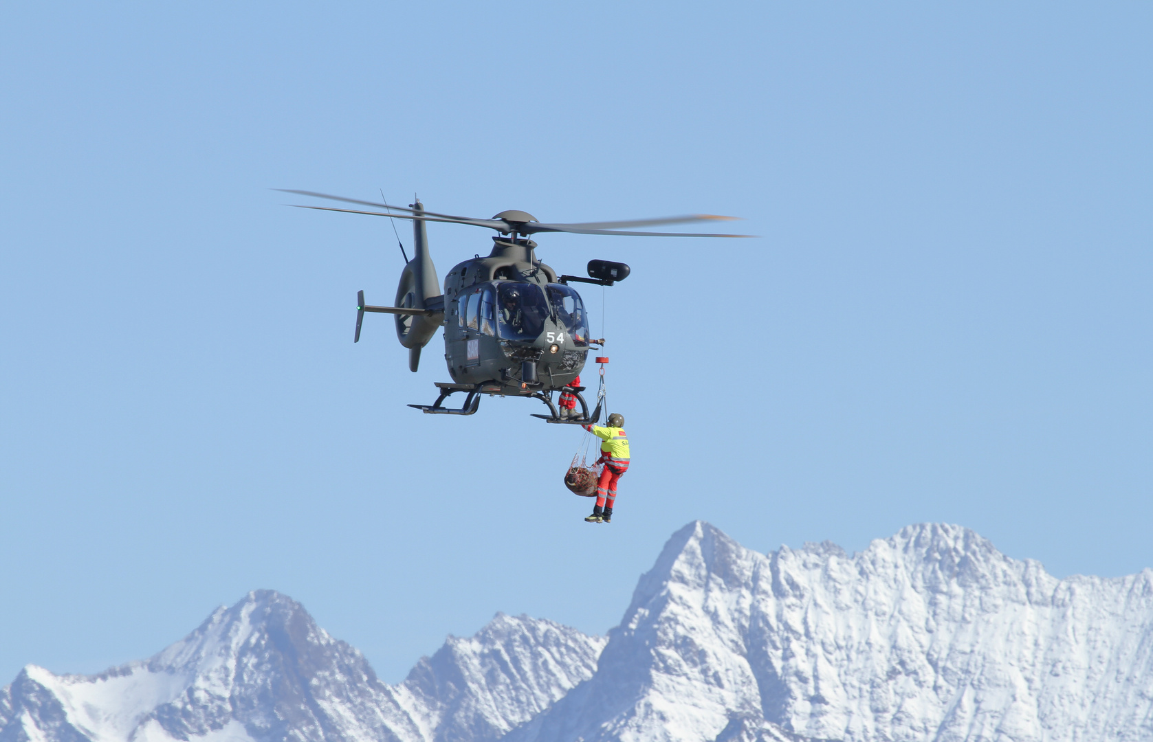 Axalp 2011, Demo Personenrettung (SAR)