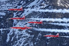 Axalp 2011, Patrouille Suisse (Tunnel)