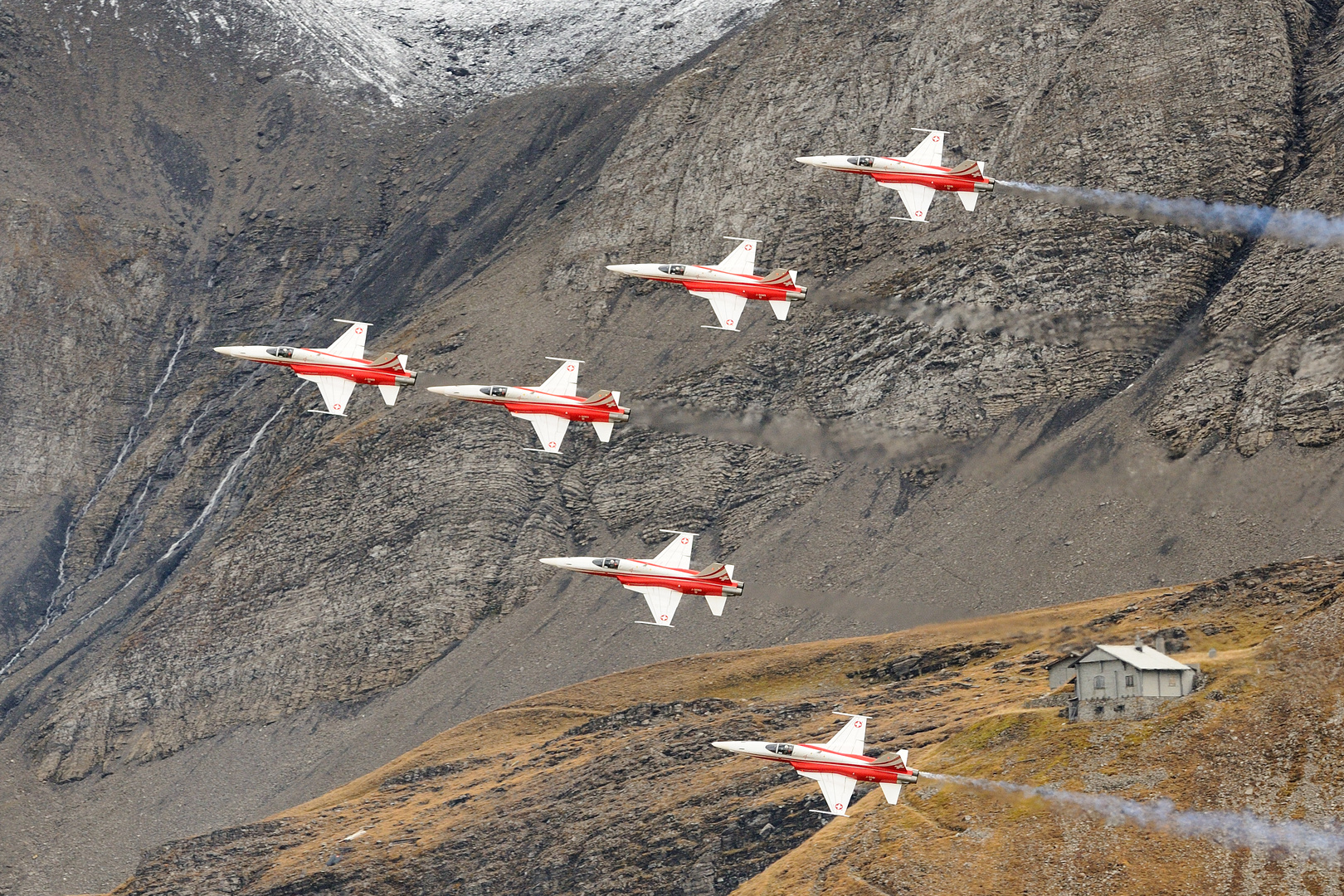 Axalp 2012 - Patrouille Suisse 1