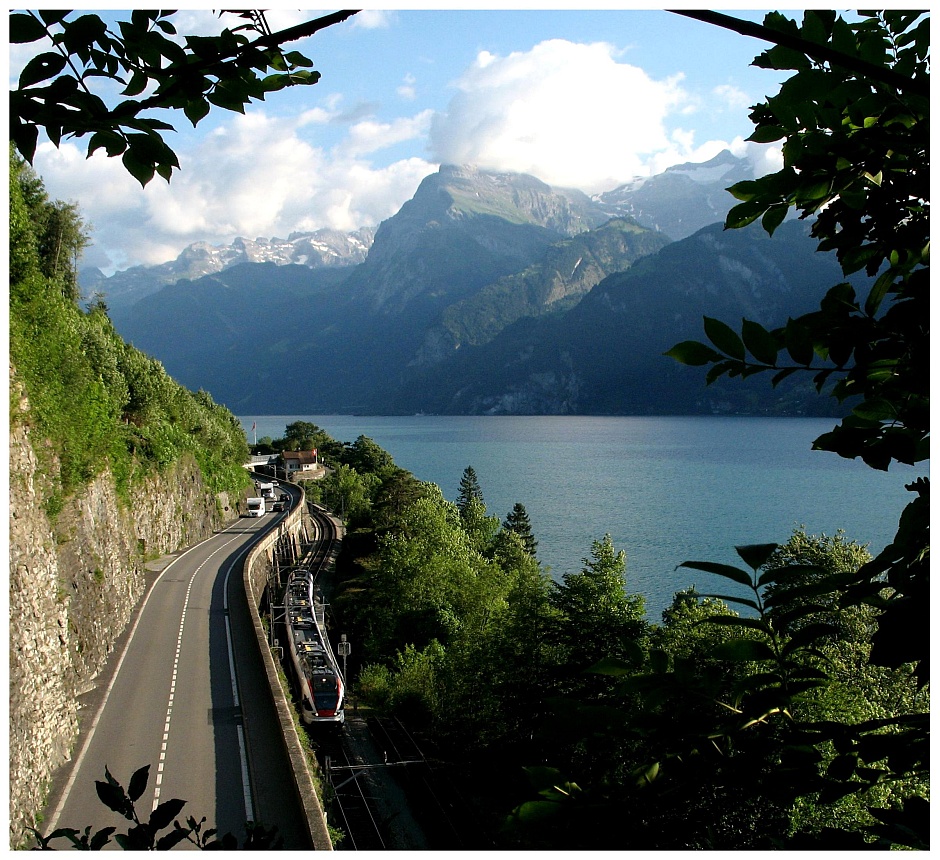 Axenstrasse Foto Bild Eisenbahn Westeuropaische Eisenbahnen Schweiz Bilder Auf Fotocommunity