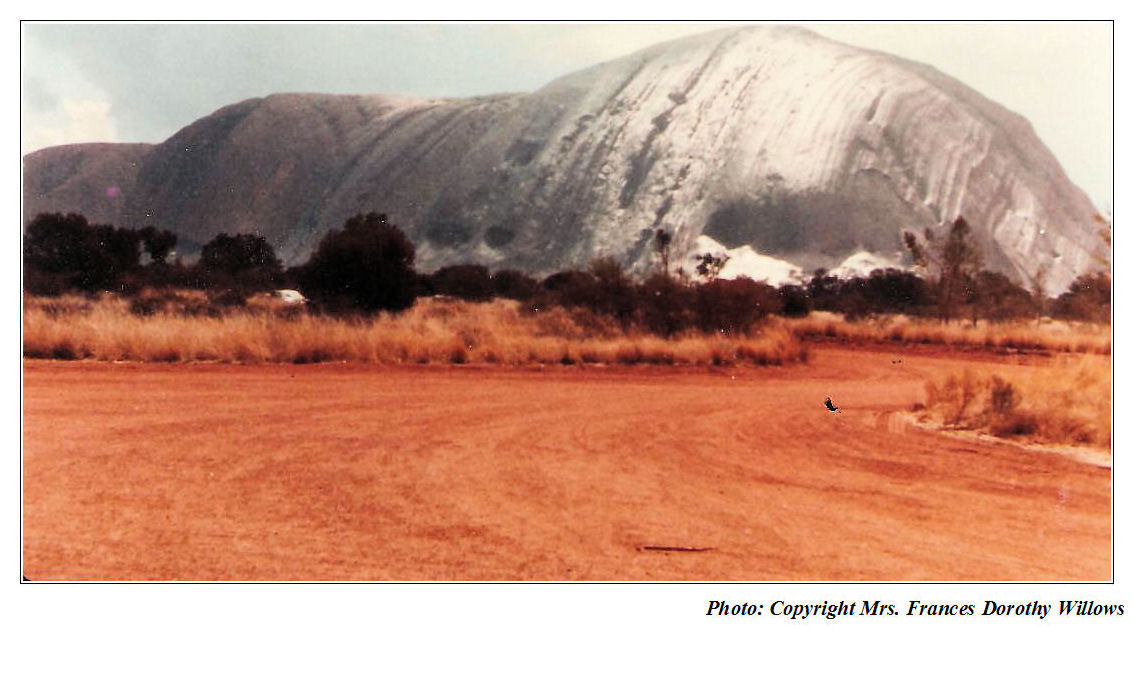 ... Ayers Rock in Silver...