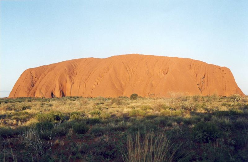 Ayers Rock "Spiritual abo place - feel it"