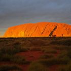 Ayersrock im Abendlicht