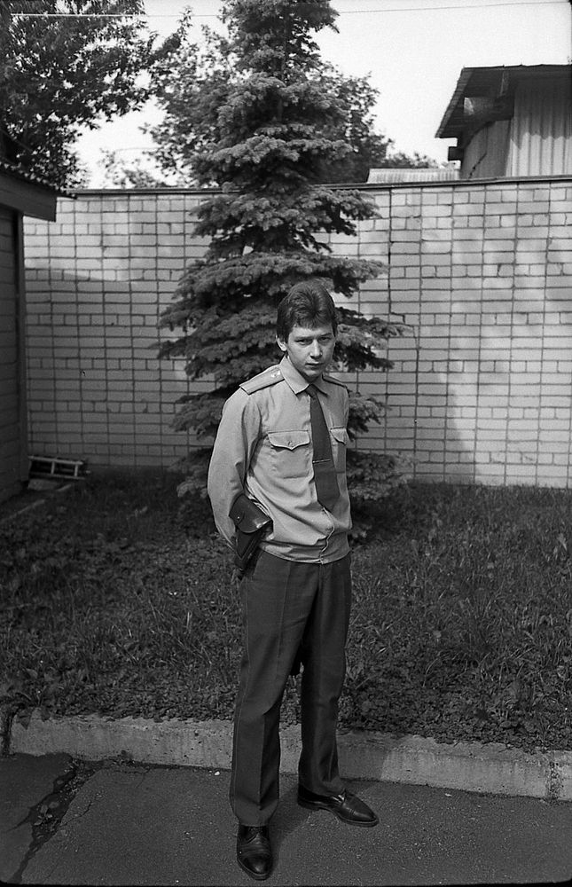 Ayrat Fatkullin (Serie "Alte Freunde"), Grose Rote Str.,26 Kazan, UdSSR, Juli 1985.