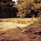 Aysgarth Falls im Herbst