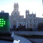 Ayuntamiento y Cibeles,en Madrid.