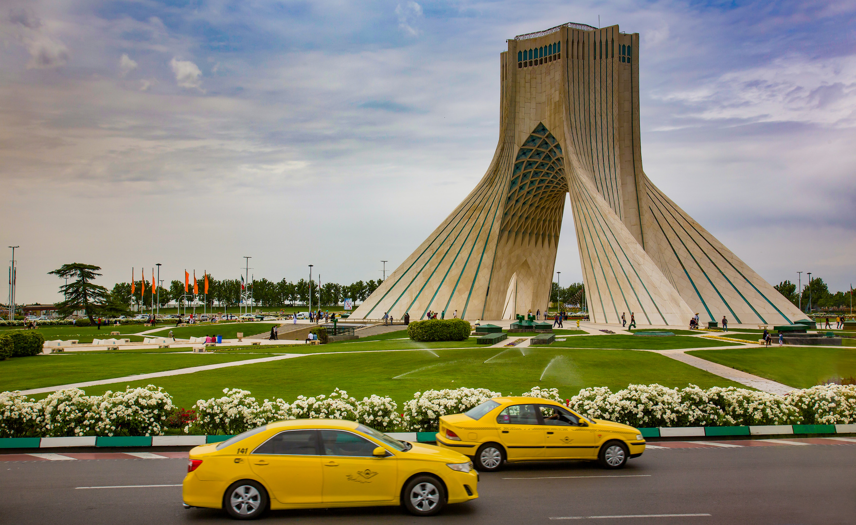 Azadi Tower in Teheran