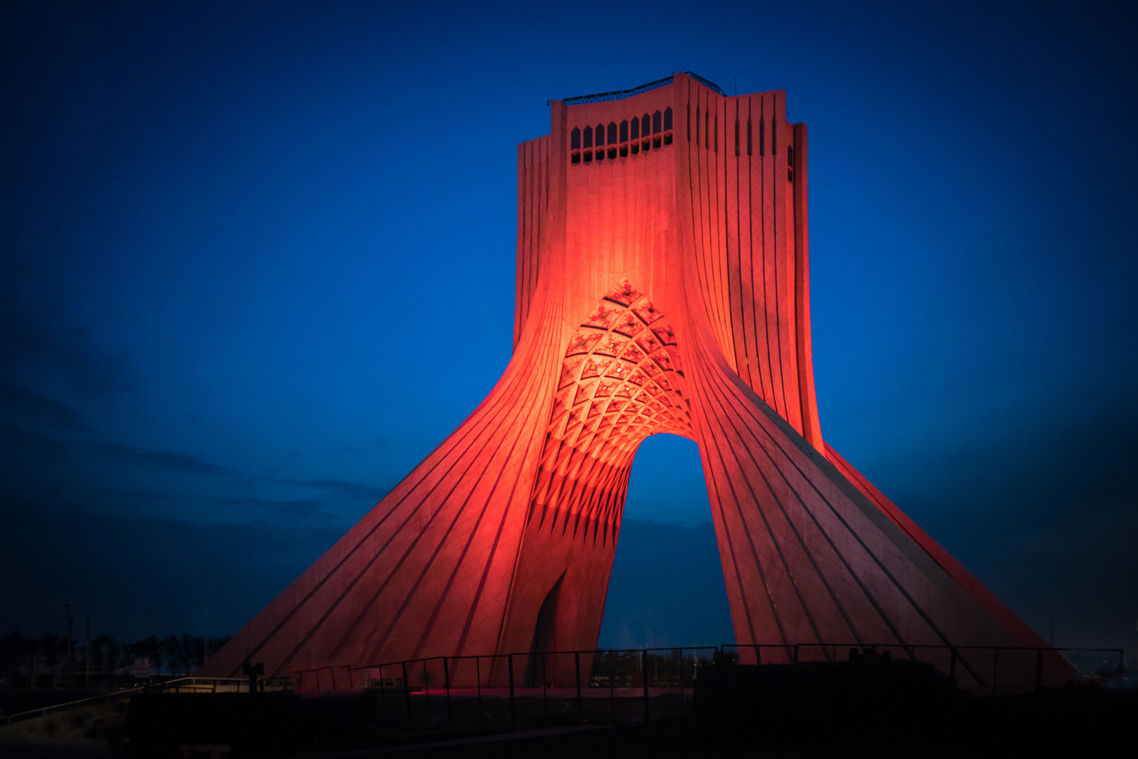 "Azadi Tower" in Teheran