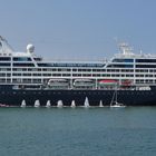 Azamara Journey und die Segelschule