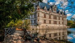 Azay-le-Rideau in Farbe