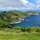 Azoren - Ausblick in der Nähe des Miradouro de Santa Iria auf der Insel São Miguel