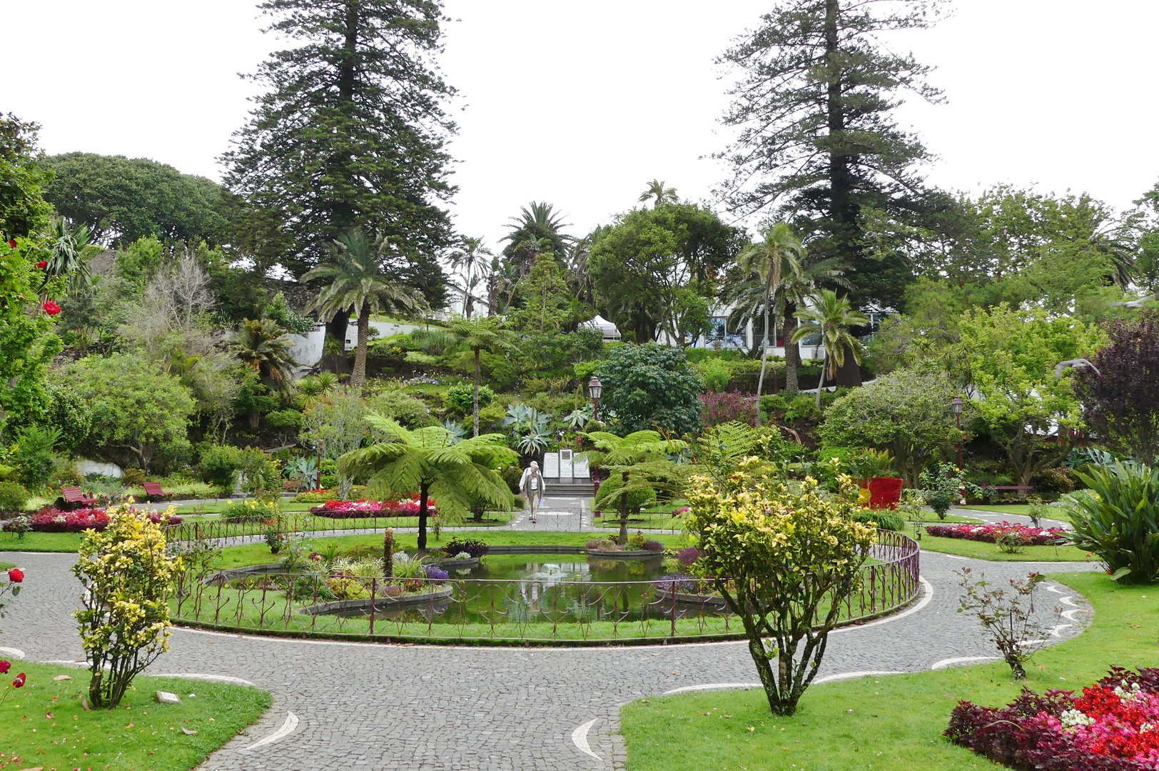 Azoren - Blick in den "Jardim Duque da Terceira"