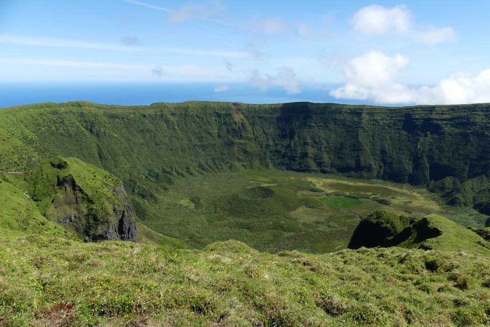 Azoren - Caldeira von Faial