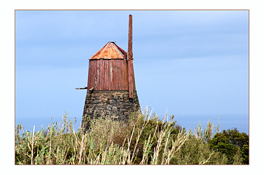 Azoren - Faial - Windmühle