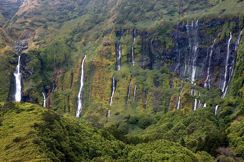 Azoren - Flores - Wasserfälle1