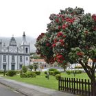 Azoren -  Kirche in Praia do Almoxarife auf der Insel Faial