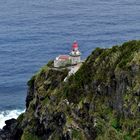 Azoren - Leuchtturm vor Nordeste auf der Insel São Miguel