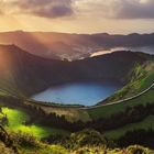 Azoren - Sete Cidades Panorama