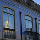 Azulejos als Rahmen für die Igreja de Santa Engrácia Panteão Nacional