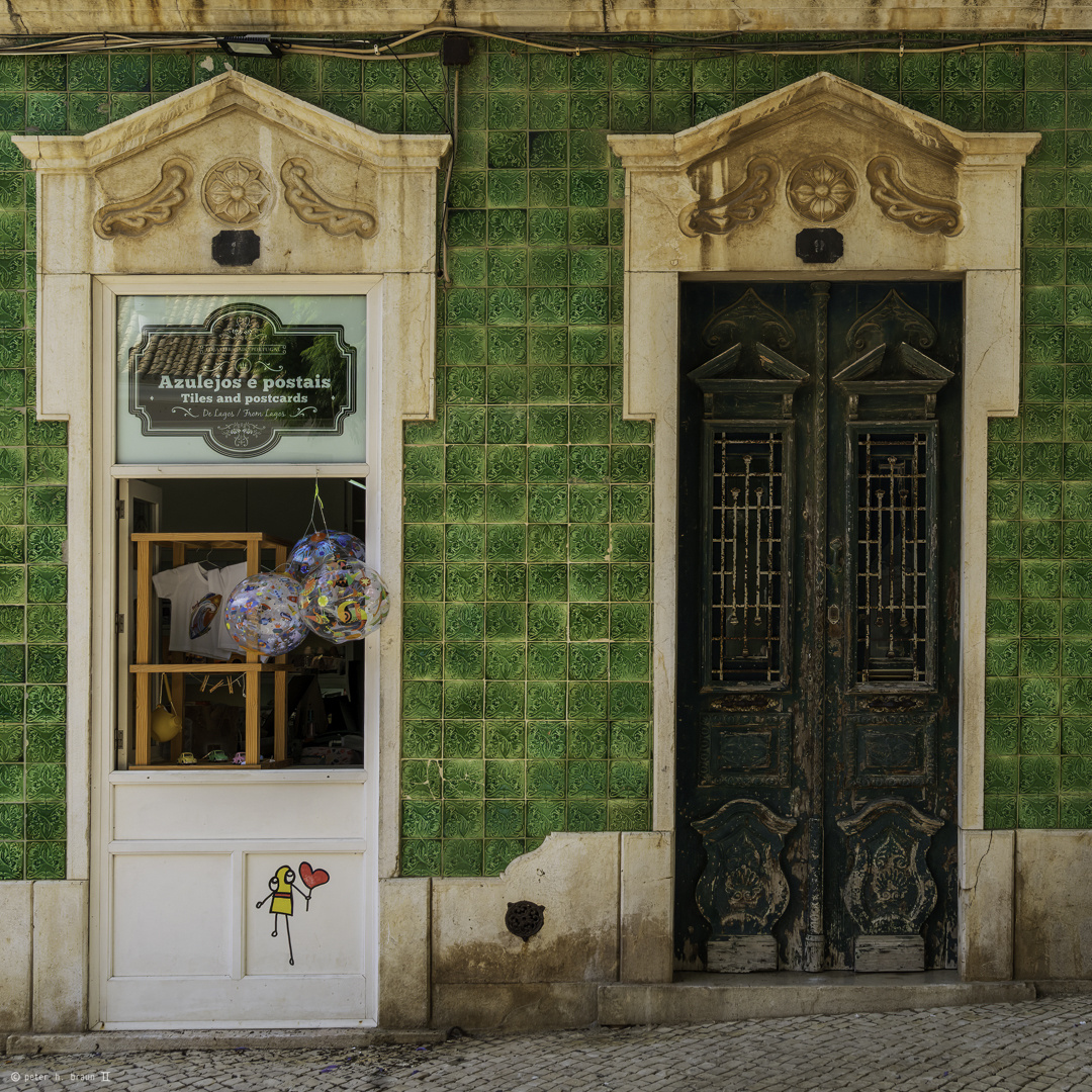 Azulejos e postais