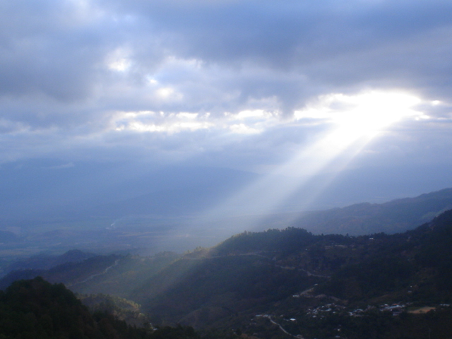 Azules al amanecer