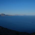 Azules de mar y cielo... con brumas 