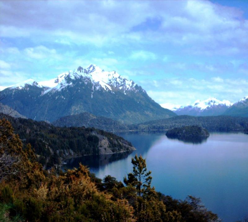 Azules y ocres patagónicos