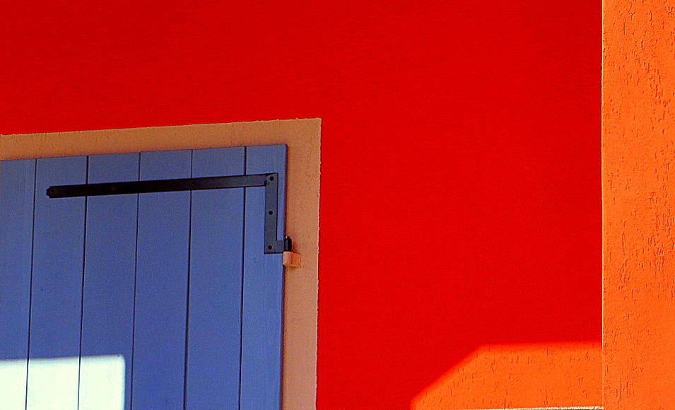 azzurro e arancio