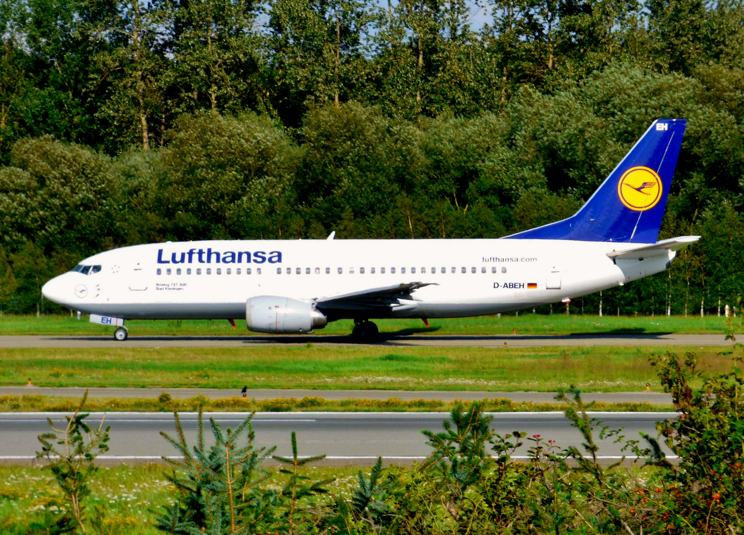 B 737-300 D-ABEH, Lufthansa