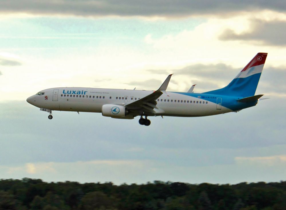 B 737-800 LX-LBA, Luxair