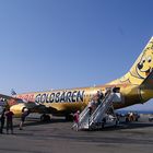 B 737-800 von Tui Fly (HaribAir) auf dem Flughafen Heraklion (Kreta)