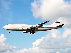 B 747-400 A6-UAE, Abu Dhabiu Amiri Flight