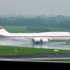 B 747-8 A6-PFA, Abu Dhabi Amiri Flight