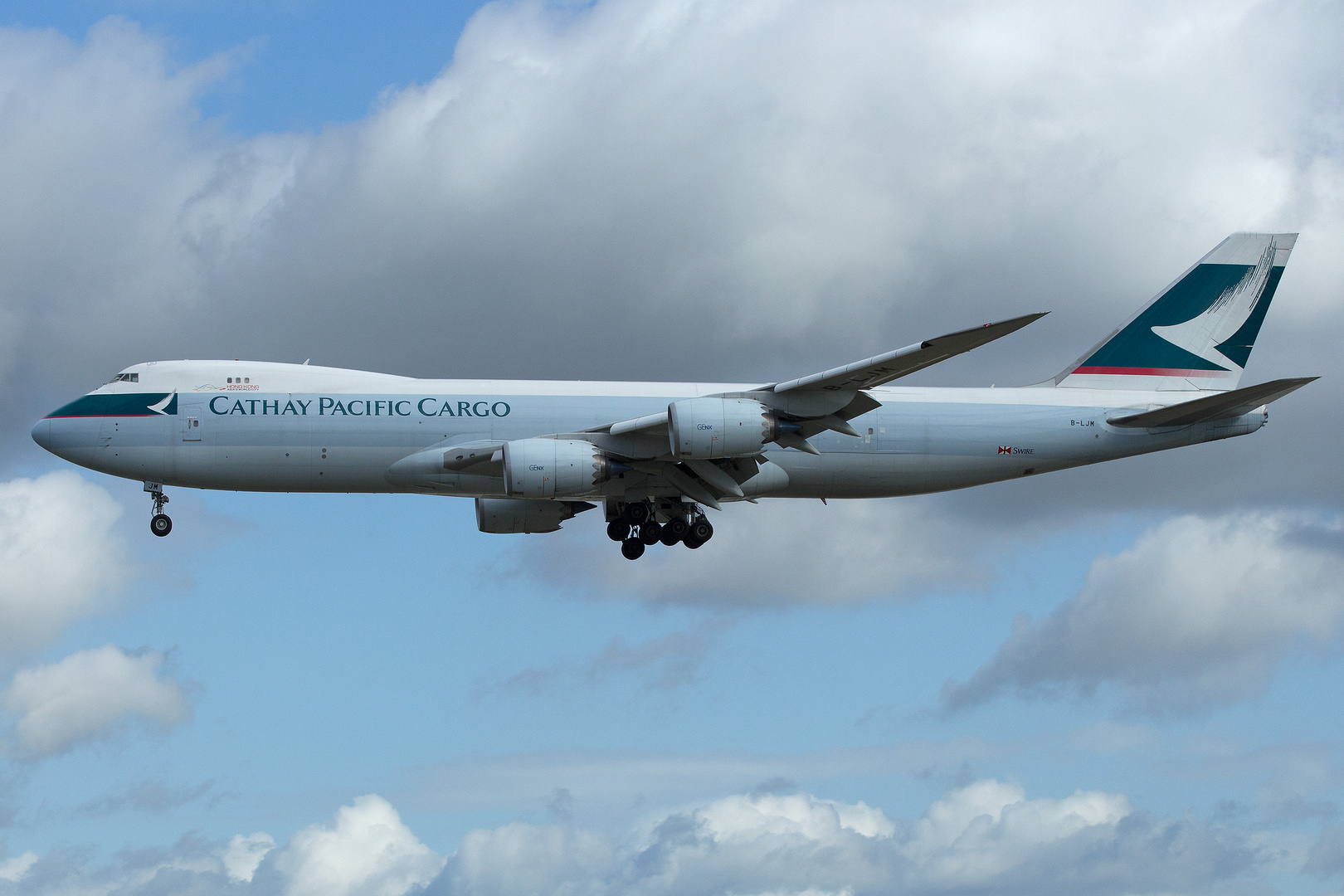 B-LJM - Boeing 747-867F - Cathay Pacific