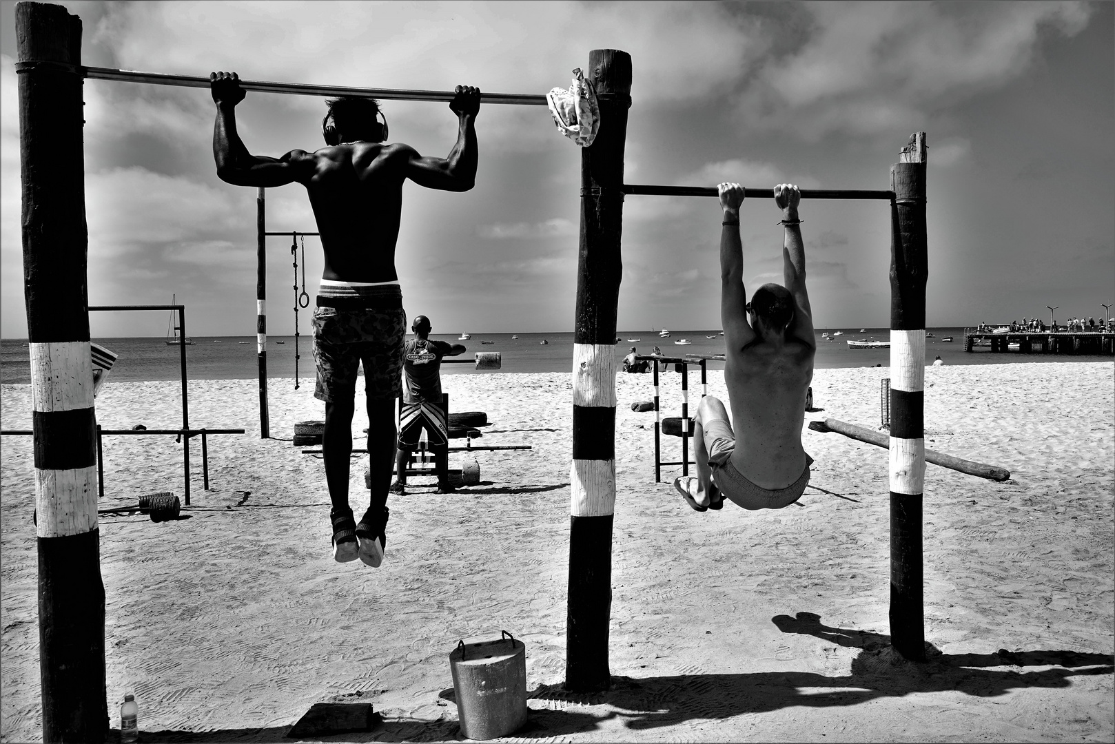 B & W workout