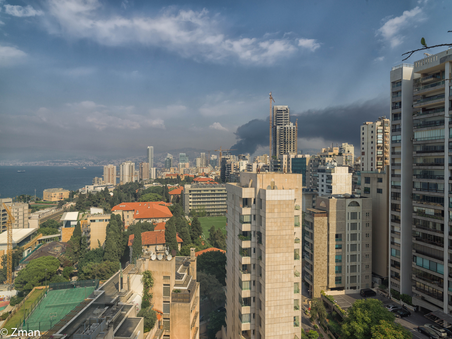 B0005609-Fire In Beirut Port