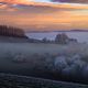 Winterlicher Sonnenaufgang im Odenwald