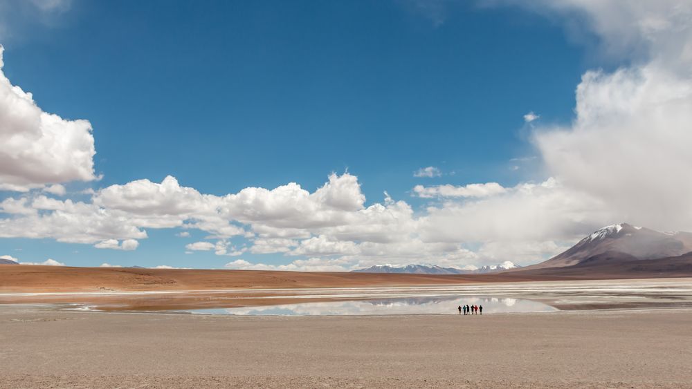 Namenlose Anden-Lagune in Bolivien von Daniel Drews 