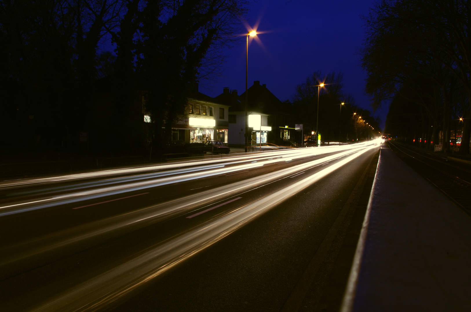 B1 im Abendverkehr