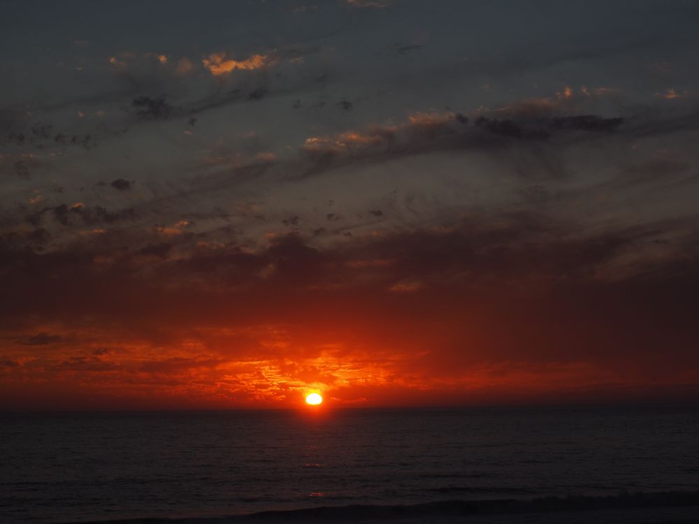 Sonnenuntergang am Atlantik von Radlrudy