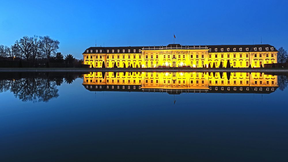 Residenzschloss Ludwigsburg von Südgrat