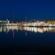 Kieler Hafen bei Nacht